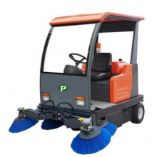 陜西普森西安掃地機電動中小型清掃車、地下車庫小區(qū)物業(yè)掃地機